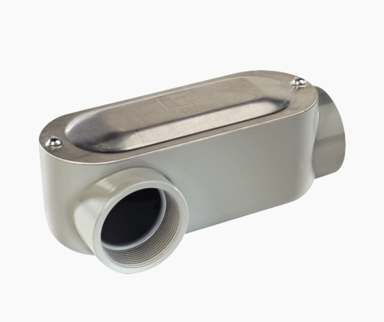 SSMELE Caja oval roscada tipo LR de 1 1/2" (38.1 mm)