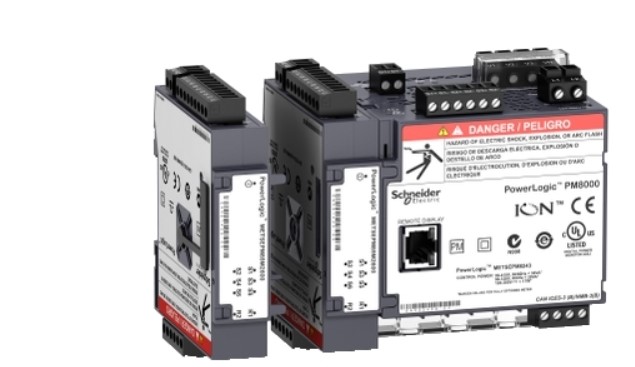 SSMELE PowerLogic PM8000 - PM8244  Montaje carril DIN+Pantalla Remota Mod: METSEPM8244