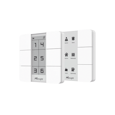 Panel Inteligente con Botones Programables y Display Digital para Automatización LoRaWAN | WS156-915M