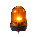 LED con patrones fijo/intermitente, estroboscópico y simulación rotatorio, Color Ámbar de 110-240 VCA | MFL125-110240-A