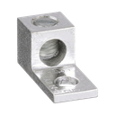 Conector Mecánico de Aluminio, de Un Orificio 1/4" y Un Barril, para Cable de 14 a 2 AWG. 1 Pieza | LAMA2-14-C