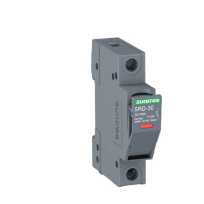 Porta Fusible CD 1000V 1 Polo Riel Din | SRD-30