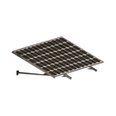 Montaje Para Módulos Solares En Muro Con Espesor De 30-35 mm, Riel 1300mm | PSWM1300