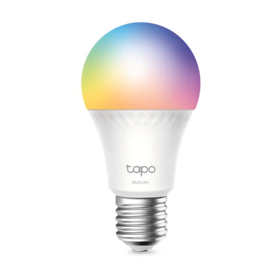Foco WIFI Multicolor / Intensidad de Color Regulable / Temporizador / Control Remoto / Control de Consumo eléctrico / Comandos de voz Alexa/Assistente Google / Matter | TAPOL535E