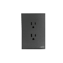 Placa con 2 Toma  Corriente Duplex 2P Y T 10 - 15 A 127 V 60 Hz | JTL-G7724