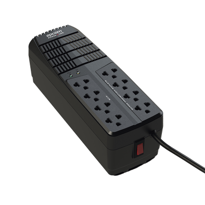 Regulador de Voltaje 2000 VA-1000 W / 4 Contactos con AVR / 4 Contactos con Supresor de Picos / Protección RJ11 | EPL2000AVR