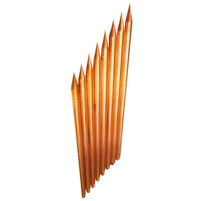 Varilla de Acero con Recubrimiento de Cobre Diámetro 1/2" de 3m de Largo | TG-VAR-3012