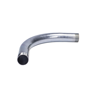 Curva/Codo de 90° de 1" (25mm) pared gruesa con rosca galvanizado etiqueta amarilla | JU-PG-100-COD