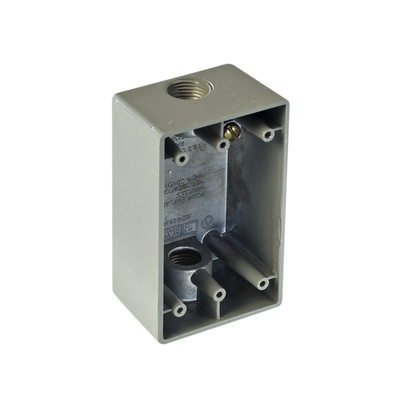 Caja Condulet FS de 3/4" (19.05 mm) con dos bocas a prueba de intemperie. | RR-0471
