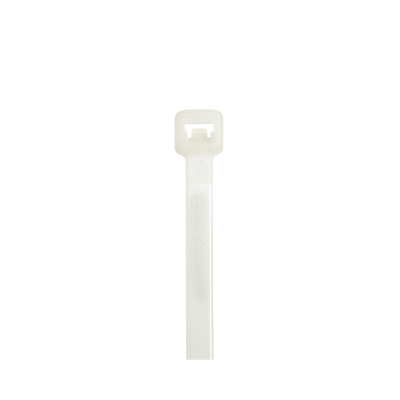 Cincho STRONGHOLD, 300 mm largo x 4.8mm ancho, Tensión 50 lb (222 N) Naylon 6,6 Color Natural, Paquete de 1000 Piezas | S12-50-M