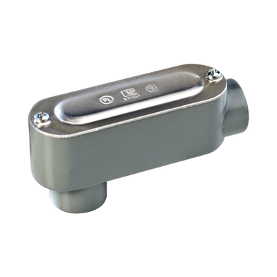 Caja Condulet tipo LB de 1/2" (12.7 mm) Incluye tapa y tornillos. | OLB-2986C