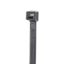 Cincho de Nylon 6.6 StrongHold™, 100mm largo x 2.5mm ancho, Color Negro, Exterior Resistente a Rayos UV, Paquete de 100pz | S4-18-C0