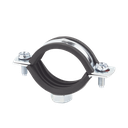 Abrazadera isofónica reforzada 1/2" (22mm). | AB-RIP-022