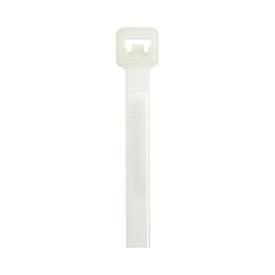 Cincho de Nylon 6.6 StrongHold™, 533mm largo x 7.6mm ancho, Color Natural, Plenum, Paquete de 100pz | S21-120-C