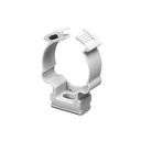 Soporte de collar (Abrazadera), PVC Auto-extinguible, cerrado para tubería de 32 mm | GW-50-608