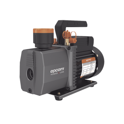 Bomba de vacío/ para aire acondicionado / 2 estados /  Motor de 1/2 HP / Voltaje 110 Vca / Acople de ingreso de 1/4" x 3/8" con válvula de retención integrada | 2RS-2-R32