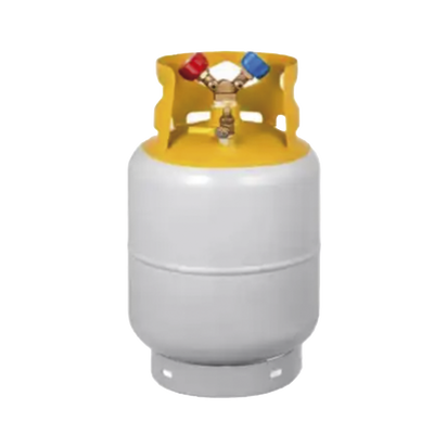 Cilindro/Tanque portátil 30 Libras / para contenido de refrigerante /  Aires Acondicionados / Refrigeración / Climatización Automotriz. | HBS-30