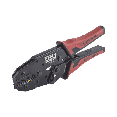 Pinza Ponchadora para Terminales con Aislamiento en Cable de Cobre Sólido y Trenzado de 10-22 AWG. | 3005-CR