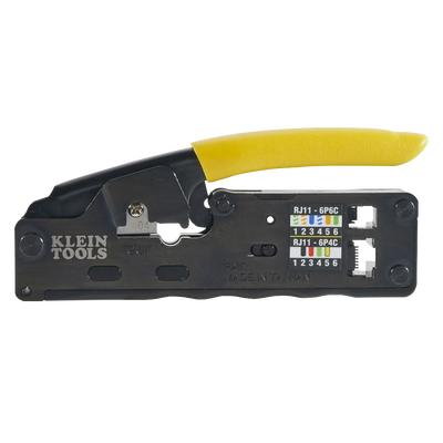 Ponchadora/Pelacables/Cortacables Compacta con Matraca para Conectores  RJ45 y RJ11/RJ12. | VDV-226-107
