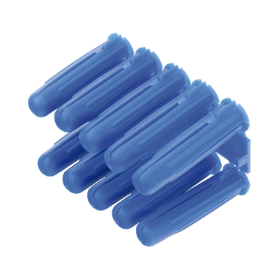 Taquete azul 3/8" para tornillo 12mm x 2" (100pzs) (1105-05100) | TP-3