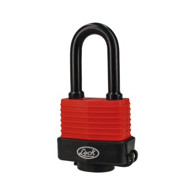 Candado Impermeable con Llave Estándar /Arco Largo de 46 mm/ Nivel de Seguridad 4 / Línea Comercial. | SYS-C25-L40