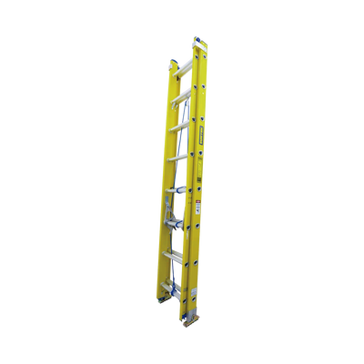Escalera de extensión Fibra de vidrio 24 escalones (altura 6.4 metros) | SYS-EEFV224