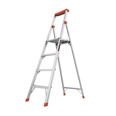 Escalera con 4 peldaños de 1.8 metros de aluminio. | FLIPNLITE-4C