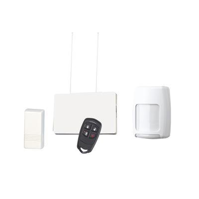 Kit de Receptor y Sensores Inalámbricos Para Panel Vista. Magnéticos y de Movimiento mas Control Remoto | KITRFHII
