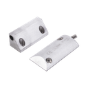Contacto Magnético para Piso, Salida Dual NC/NA, GAP 65mm, Cubierta de Aluminio con 55cm de Cable Blindado | SF-3014-C