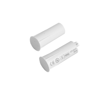 Contacto magnético para puertas y ventanas  aluminio y madera de empotrar color blanco / GAP:19 mm | SF-1017