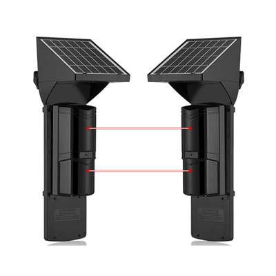 Detector fotoelectrico con celda solar ; DE 2 RAYOS; alcance exterior 60 m / interior 120 m, 4 frecuencias / Para ambientes donde no hay electricidad | SFA60