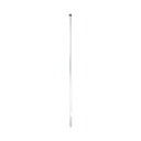 Poste de Esquina  para Cerca Electrificada. Tubo Galva. de 1.4m, cal. 18 de 1" Diam. (Sin pintar). Ideal para 6 Aisladores | SYS-POST-ESQ-6