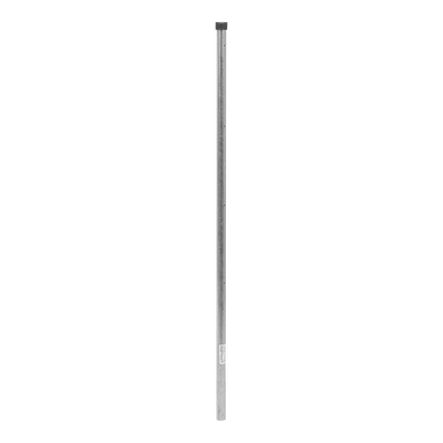 Poste de Esquina de 1m para Cerca Electrificada de Tubo Galvanizado cal. 18 de 1"Diam. Ideal para 5 Aisladores (No incluidos). | SYS-POST-4-R2