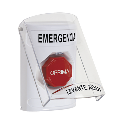 Botón Multipropósito, Emergencia, Reset Con Llave, Español, Tapa De Policarbonato, 2 Relevadores forma C, Interior | SS2322EM-ES