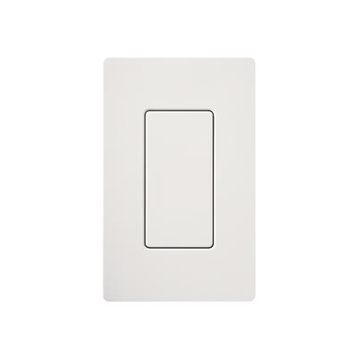 Placa ciega de pared color blanco | DVBI