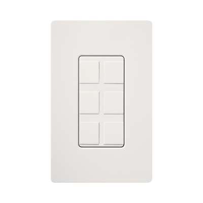 Caja de pared para contactos varios, 6 mini espacios. | SC6PFSW