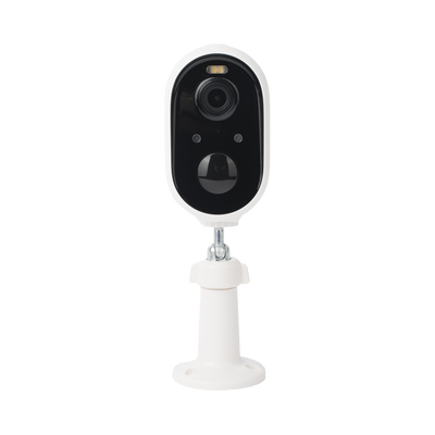 Cámara IP de Batería (Gran Angular) 3 Megapixel | WiFi | Audio Bidireccional | Batería Recargable 5200 mAh | IP65 |Exterior con Protección|  Estadísticas de Energía | Detección de Humanos | Incluye Panel So | SCAM3BAT
