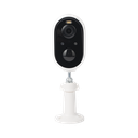 Cámara IP de Batería (Gran Angular) 3 Megapixel | WiFi | Audio Bidireccional | Batería Recargable 5200 mAh | IP65 |Exterior con Protección|  Estadísticas de Energía | Detección de Humanos | Incluye Panel So | SCAM3BAT