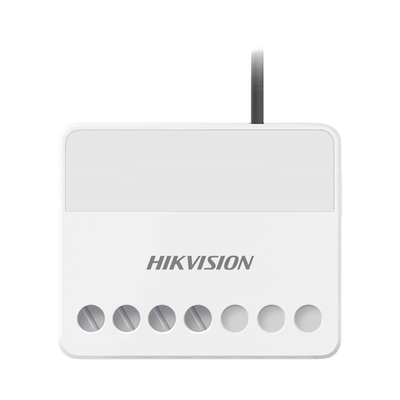 (AX PRO) Interruptor Inalámbrico / 1 Salida de Relevador de 100 a 240 VCA (Max. 13A) | DS-PM1-O1H-WB