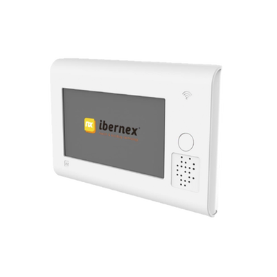 Consola de Superficie para Hospital / Puesto de Control de Enfermería / Pantalla Táctil 7" / PoE / SIP / RFID / Compatible con NX0019/B, NX1021 y NX0015 | NX1075