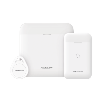 (AX PRO) KIT de Alarma AX PRO con GSM (3G/4G) para RONDINES / Incluye: 1 Hub con bateria de respaldo/ 1 Lector Tag / 1 Tag / Compatible con Hik-Connect P2P | DS-PWA48-KS-RONDIN