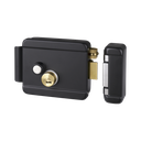 Cerradura Eléctrica con Botón de Salida / Incluye Llave  / Exterior / Derecha / Color Negro | BL-ACCESSRIMB