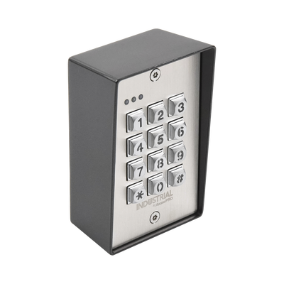 Teclado exterior/interior antivandálico, 3 relevadores, salida wiegand, 1200 usuarios | PRO-KEYPAD-1V2