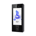 Terminal Facial Min Moe con BOTON DE LLAMADA FÍSICO / 3000 Rostros / Pantalla 4.5" / Administrable en la Nube con Hik-Connect Teams / Exterior IP65 / PoE / WiFi / HIK-IA / SIP Estandar | DS-K1T344MBWX-E1