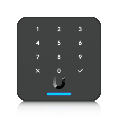 Lector de Acceso G3 Flex con Teclado y NFC, Compatible con App UniFi Identity y Touch Pass, Uso con Guantes o Humedad, Resistencia IP55 y Alimentación PoE | UA-G3-FLEX-B