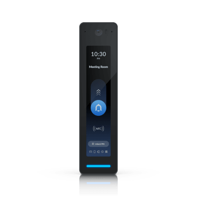 Lector de Acceso G3 Pro con NFC, PIN, App UniFi Identity, Reconocimiento Facial y Touch Pass, Intercomunicador con Video, Resistencia IP55 y Alimentación PoE | UA-G3-PRO-B