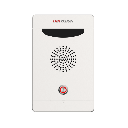 Estación de Alarma de Pánico / Audio Bidireccional / Altavoz 3W Integrado / Micrófono Omnidireccional / 2 Entradas y 2 Salidas de Alarma / IP65 IK08 / Montaje Pared y Empotrado / Exterior Aluminio | DS-PEA103-K1