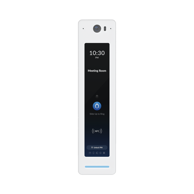 Lector UniFi Access G2 Pro, para tarjetas NFC, pantalla táctil, cámara y audio 2 vias (Requiere Hub UniFi) | UA-G2-PRO