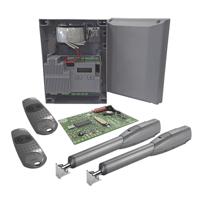 Kit de Operadores para Puertas Abatibles de hasta 3 Metros y 400 Kg ATS 3024 / Uso Intensivo | KIT-ATS-070