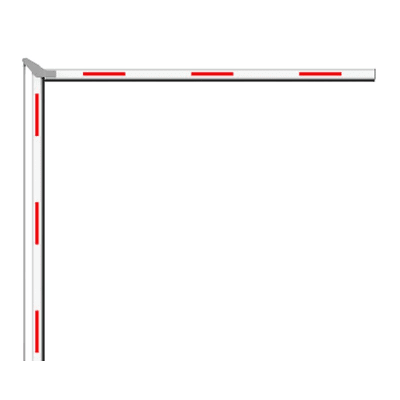 Brazo Articulado 3 mts (1.5+1.5) para Barreras Hikvision Serie DSTMG520 / Requiere Enganche Articulado | 366000371